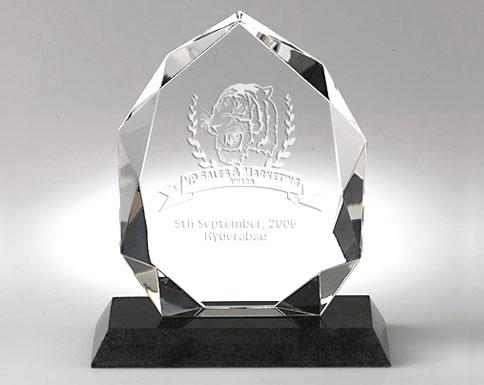 Diamond Edge Recognition Trophy