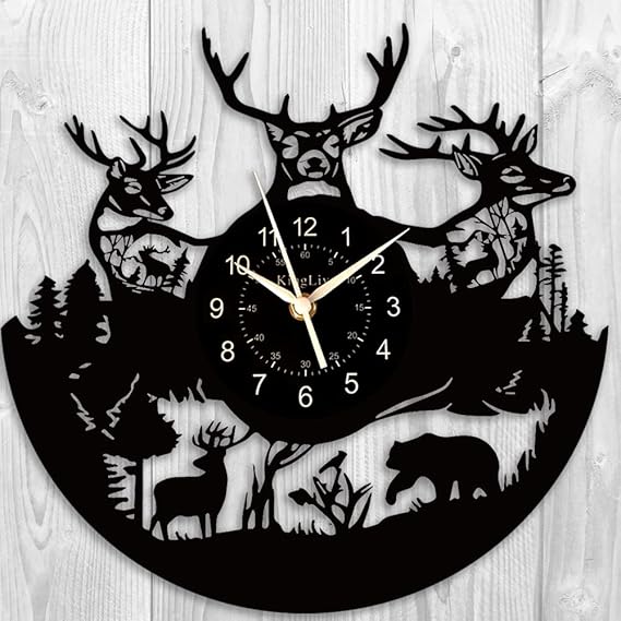 KingLive Vinyl Record Wall Clock
